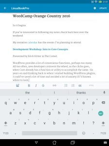 WordPress for Android