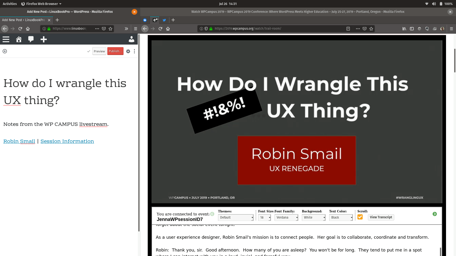 How do I wrangle this UX thing?